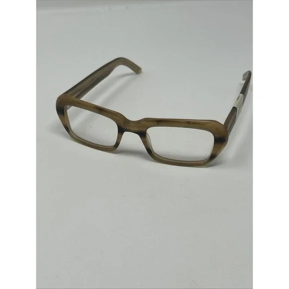NWT Norman Childs VINTAGE 4 Eyeglasses 48-21-140 Child Matte Olive Frames