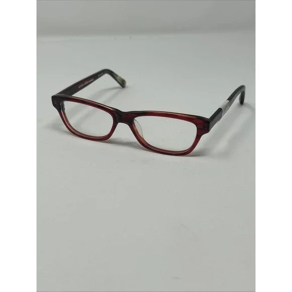NWT Norman Childs ERNA Eyeglasses 48-14-135 Child Red Frames