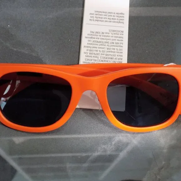 Janie and Jack Orange Sunglasses Size 4 Years and UP NEW