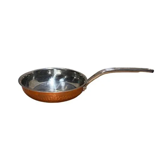 Lagostina Hammered Copper Clad Steel 8