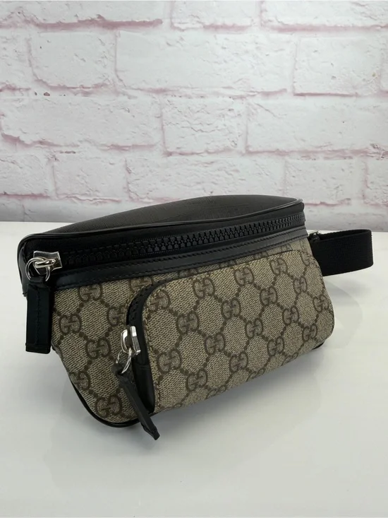 Authentic Gucci Eden Supreme Fanny Waist Khaki Bag