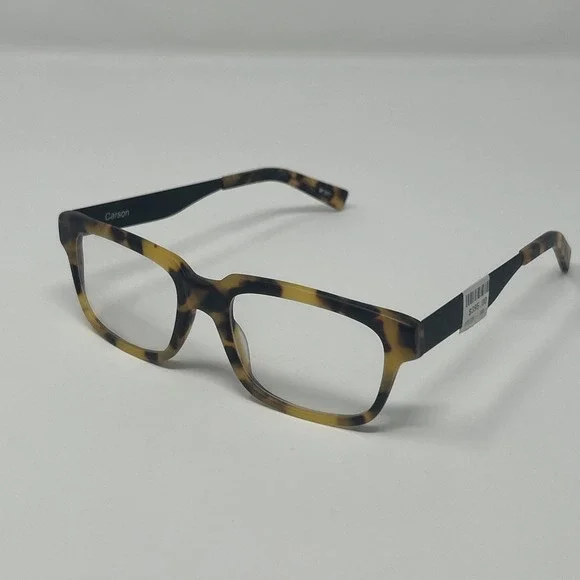 NWT Norman Childs CARSON Eyeglasses 51-18-140 MTBT Unisex Adults Tortoise Frames