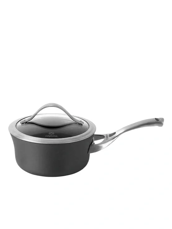 NWT Calphalon 1.5 quart Nonstick Saucepan w lid dishwasher/oven safe retail $89