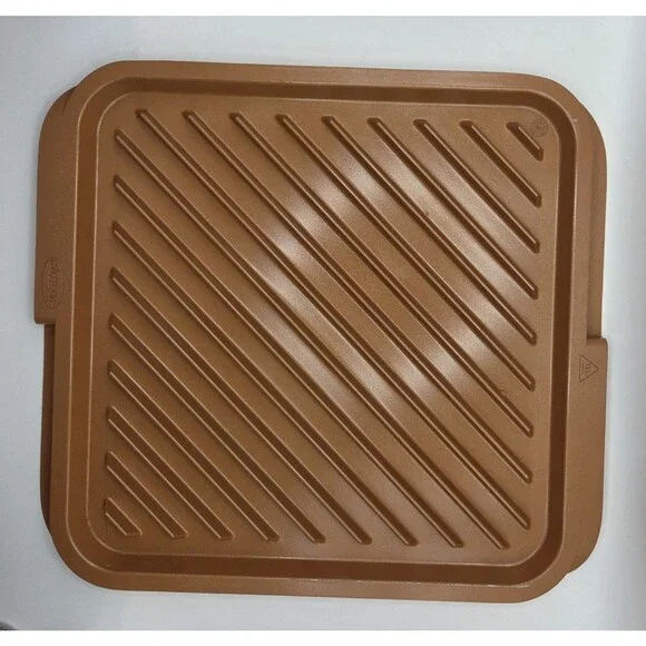 Gotham Steel Reversible Grill & Griddle Pan Ceramic/Titanium Coated In/ Outdoor