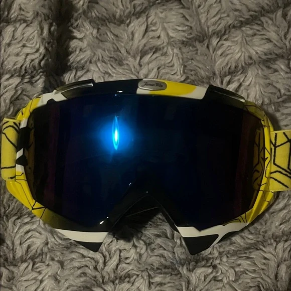 Yellow and Black googles