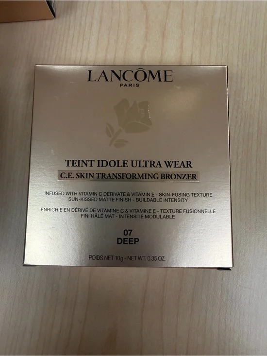 New Lancome Teint Idole Ultra Wear Skin Transforming Bronzer~07 deep Full size