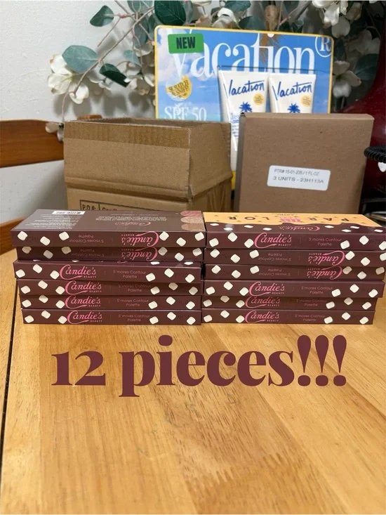 Candie's Beauty~Parlor S'Mores Contour Palette 12 Pieces!!Sealed, New, WHOLESALE