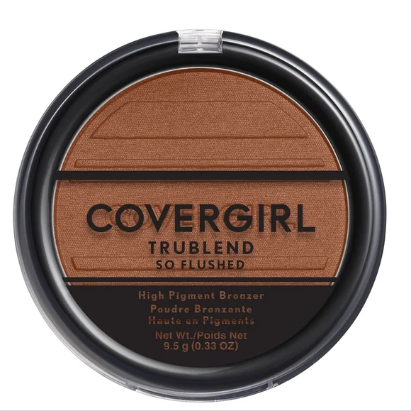 3 x CoverGirl TruBlend So Flushed High Pigment Bronzer, 400 Ebony