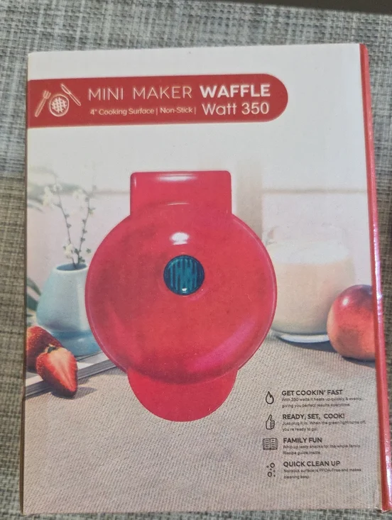 Mini Waffle Maker - Brand New