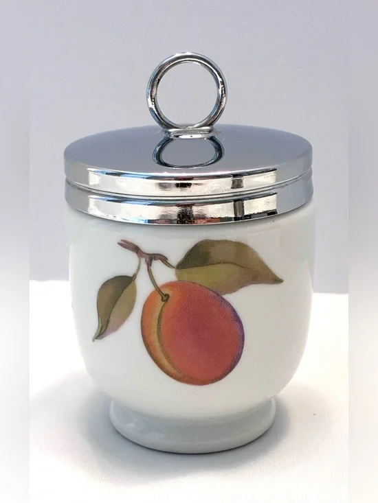 Royal Worcester Evesham porcelain egg coddler