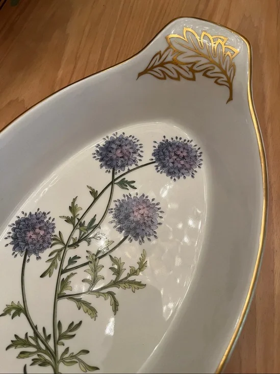 SPODE “Gilia” Floral Casserole dish