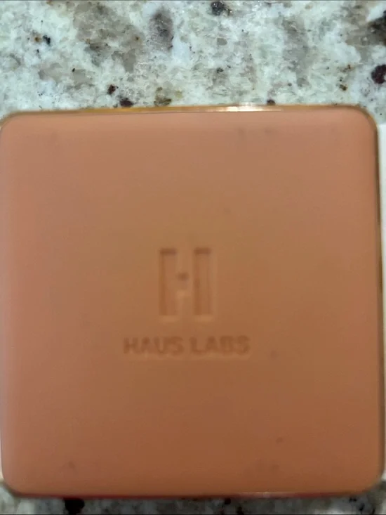 Haus Labs By Lady Gaga Peach Compact Bronzer Case