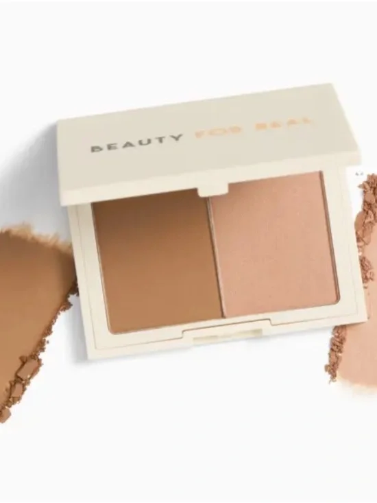 $32 MSRP Beauty For Real Sun Sculpt Weightless Bronzer Duo | New In Box