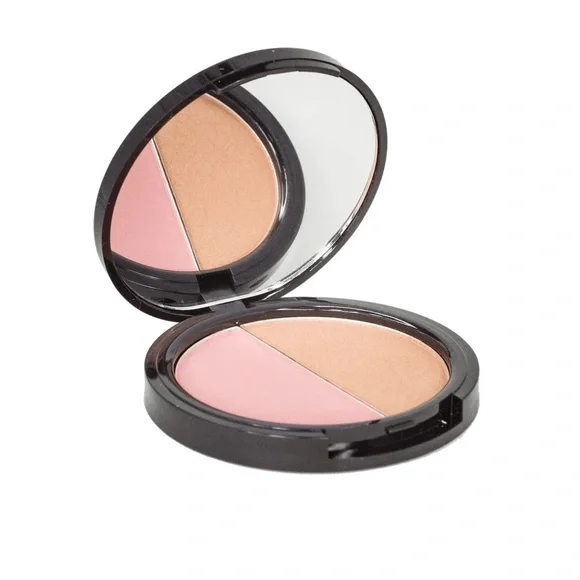 Manna Kadar Beauty Uptown Long Wear Powder Split Pan Duo Bronzer & Blush