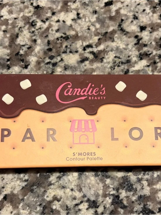 Candie's S'mores Contour Palette - Brown, Cream, Pink Accents
