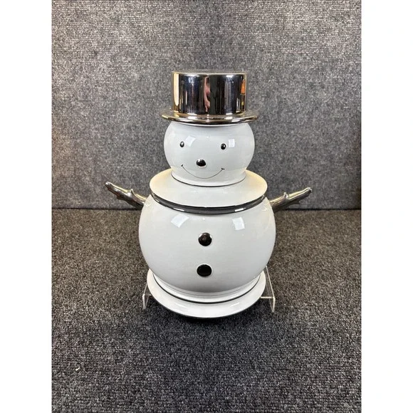 2007~Slatkin & Co.~The Perfect Christmas‎ Snowman Cookie Jar~Harry Slatkin