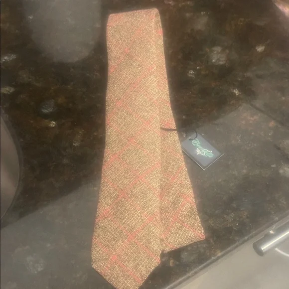 Stylish Brown and Red Kids' Tie