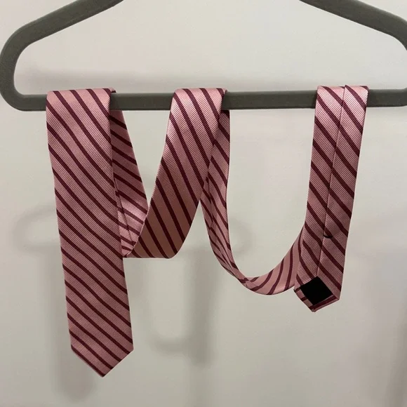 Crewcuts Pink Striped boys tie 42” sizes 2-7
