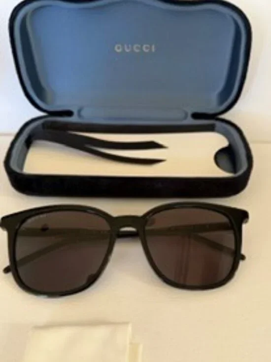 Gucci Black 55mm Sunglasses