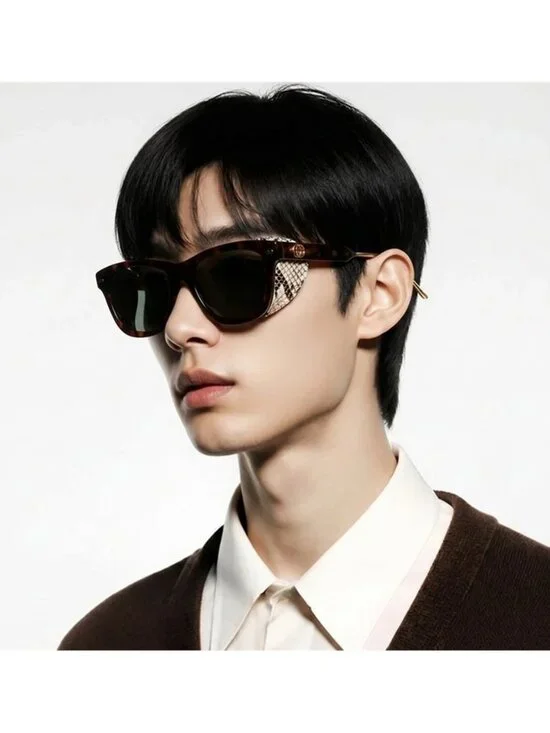 New Auth  - GG0671S Sunglasses by Gucci™ Shape: Rectangle, Material: Acetate,