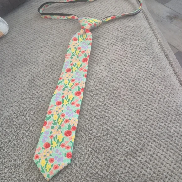 Floral Kids Tie - Multicolor