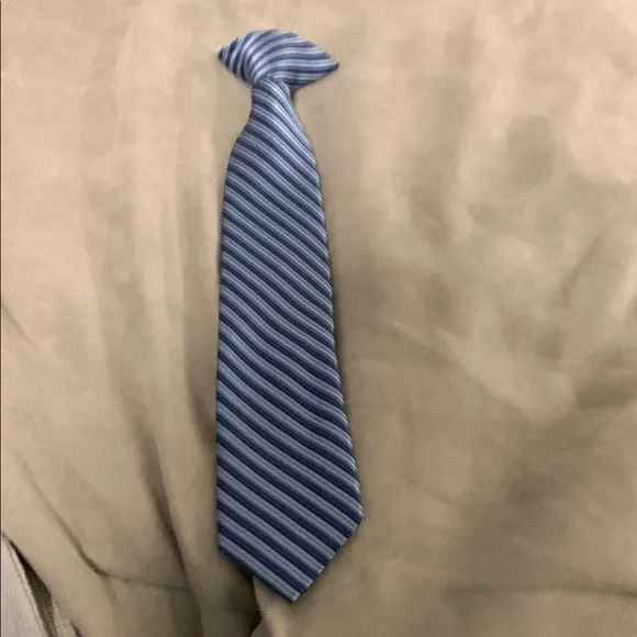 Blue Striped Men's Tie