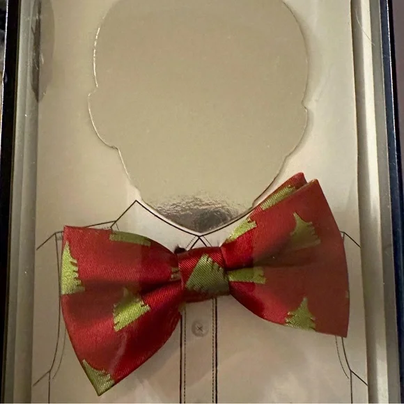 Andy & Evan Boys Holiday Tree Bow Tie (Clip-On)