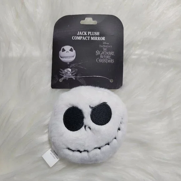 Nightmare Before Christmas Jack Skellington Plush Compact Mirror