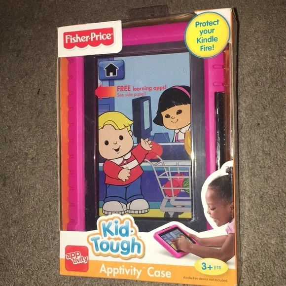 NIOB Fisher Price Pink Apptivity Case Kindle Fire