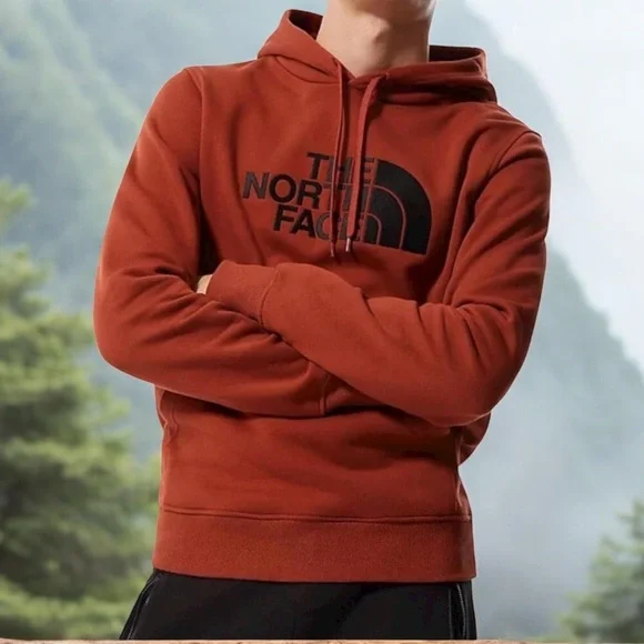 The North Face Drew Peak Hoodie Brandy Brown‎ Sz SP