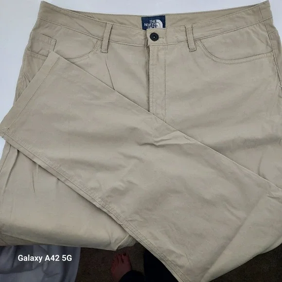 The North Face Mens Regular Fit‎ Khaki Utility Pants Size 36