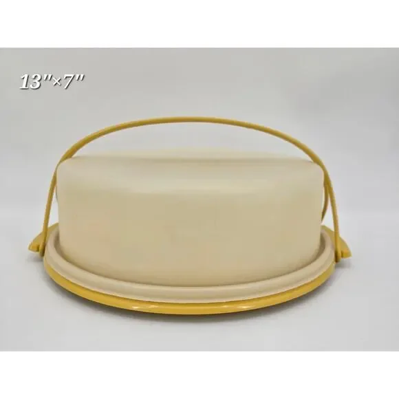 Vintage 1970s  Tupperware Cake/Pie‎ Keeper #712-2