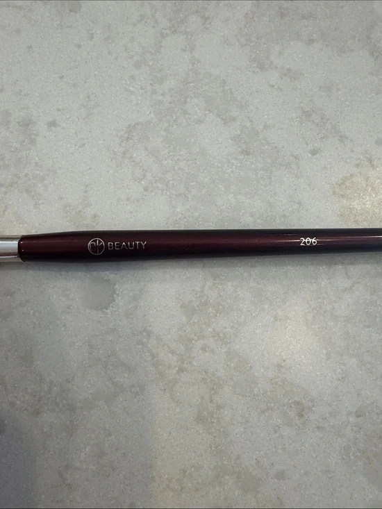 BK Beauty Brush 206 - Deep Burgundy Handle