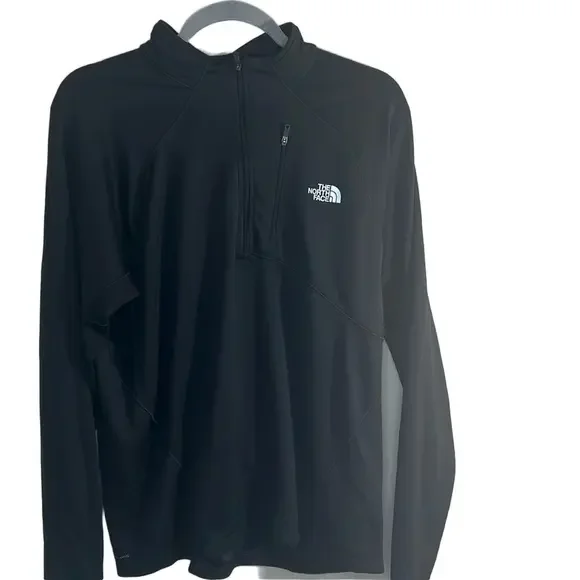North Face Men's 1/4 Zip Long Sleeve Layer Shirt flashdry base layer Gorpcore