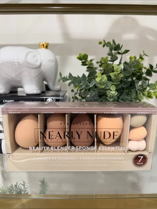 Nude Beauty Blender Sponge Essentials - Neutral/Nude