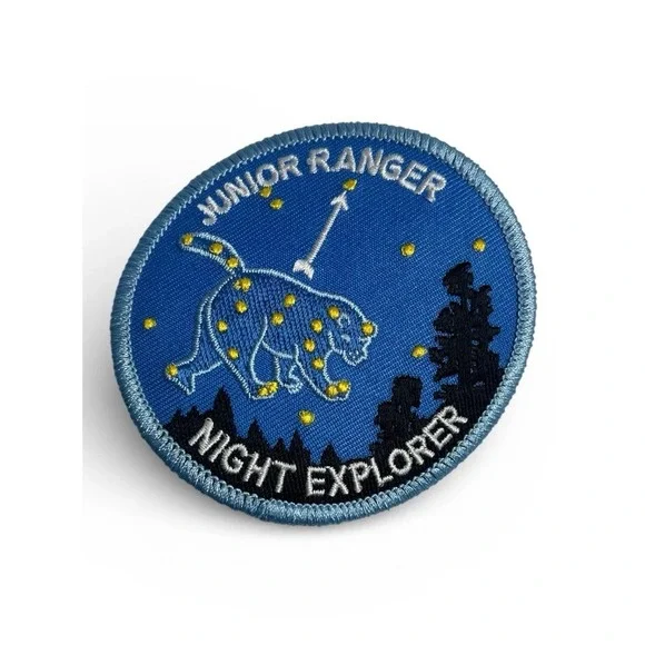 NPS Junior Ranger Night Explorer Patch Ursa Major‎ Big Bear Constellation NEW