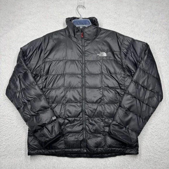 (Damaged) Vintage The North Face Summit Series 800 Black Puffer Jacket‎ Men's L