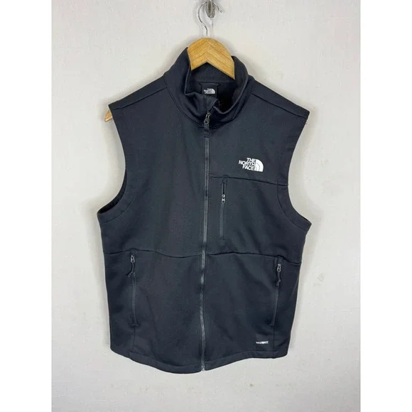 The North Face Mens WindWall Softshell Full Zip Vest Black NF0A336N Size M