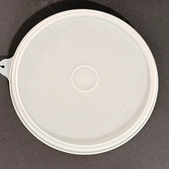 Tupperware Sheer Round Replacement Lid Seal 227-41 Vintage Made in USA 6.5 Inch