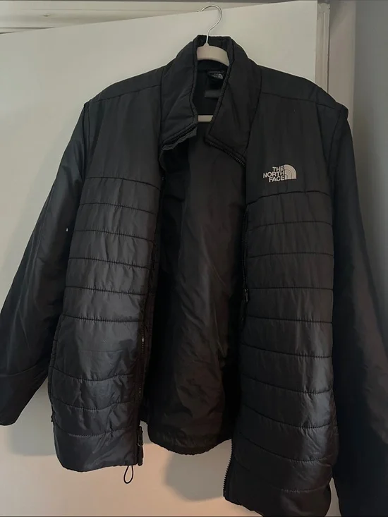 The North Face Men's Black Quilted Puffer Jacket