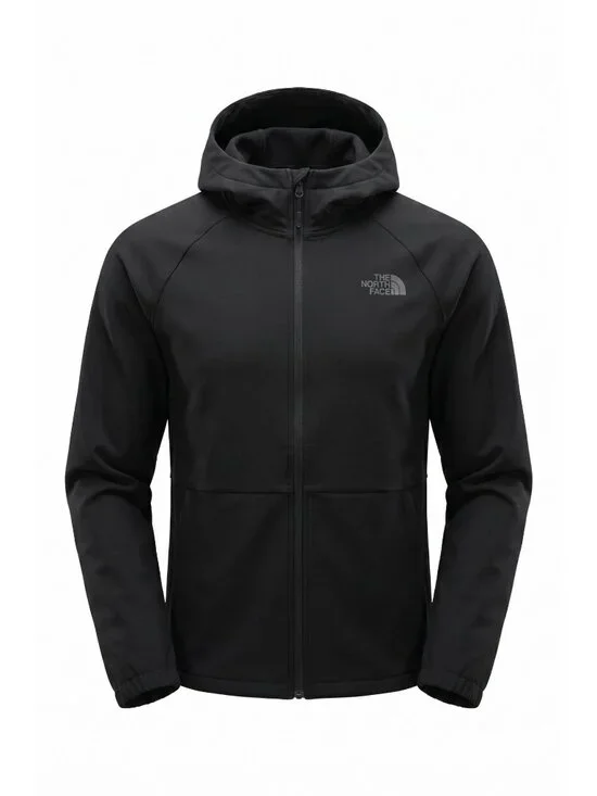 The North Face Camden Softshell Hoodie Jacket Mens Small Black NEW Stretch Coat