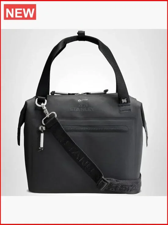 Insulated Soft Cooler Bag Lunch Box with Zipper Travel Bag