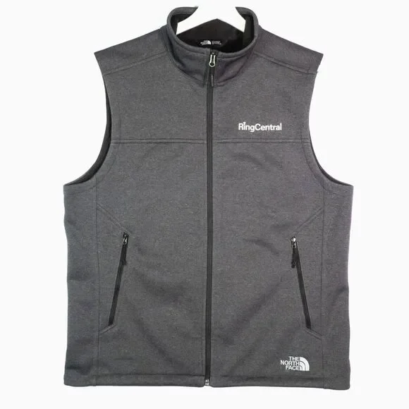 The North Face Ridgewall Softshell Vest Men's Size Large Windwall Company Logo
