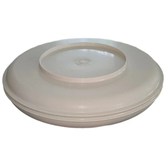Vintage Tupperware Servalier Bowl and Lid Replacement Almond Beige Round‎ 812-24