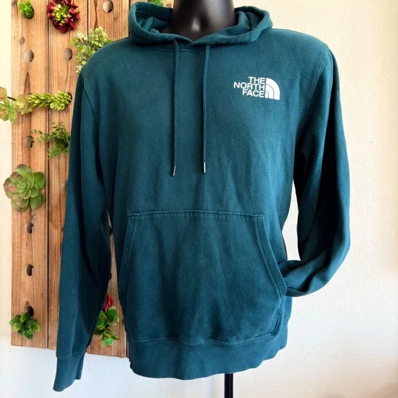 The North Face Men's Box NSE Pullover Hoodie Ponderosa Green M‎