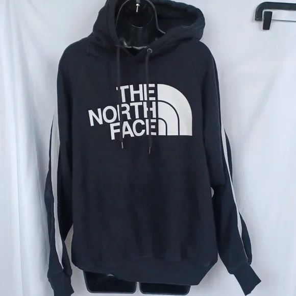 The North Face Black Men's Fleece Pullover Half Dome Hoody Sweatshirt