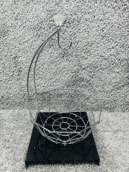 Metal Wire Unique Design Storage Rack Stand Holder Basket