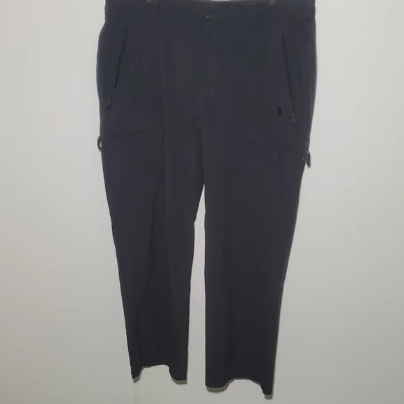 The North Face Men's Black Lightweight Hiking Cargo Pants Size 40