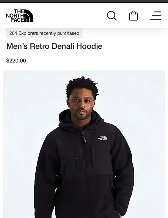 The North Face Men's Retro Denali Hoodie