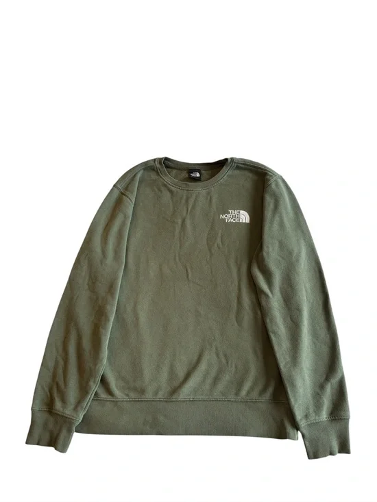 The North Face Men's Olive Green Crewneck Sweatshirt